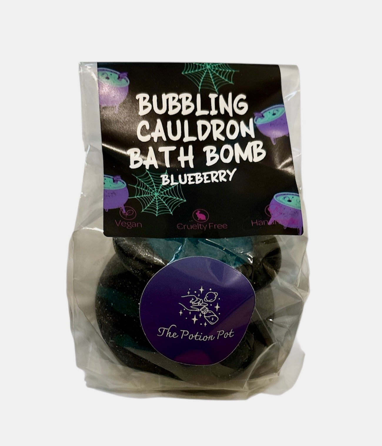 Bubbling Blueberry Cauldron Bath Bomb