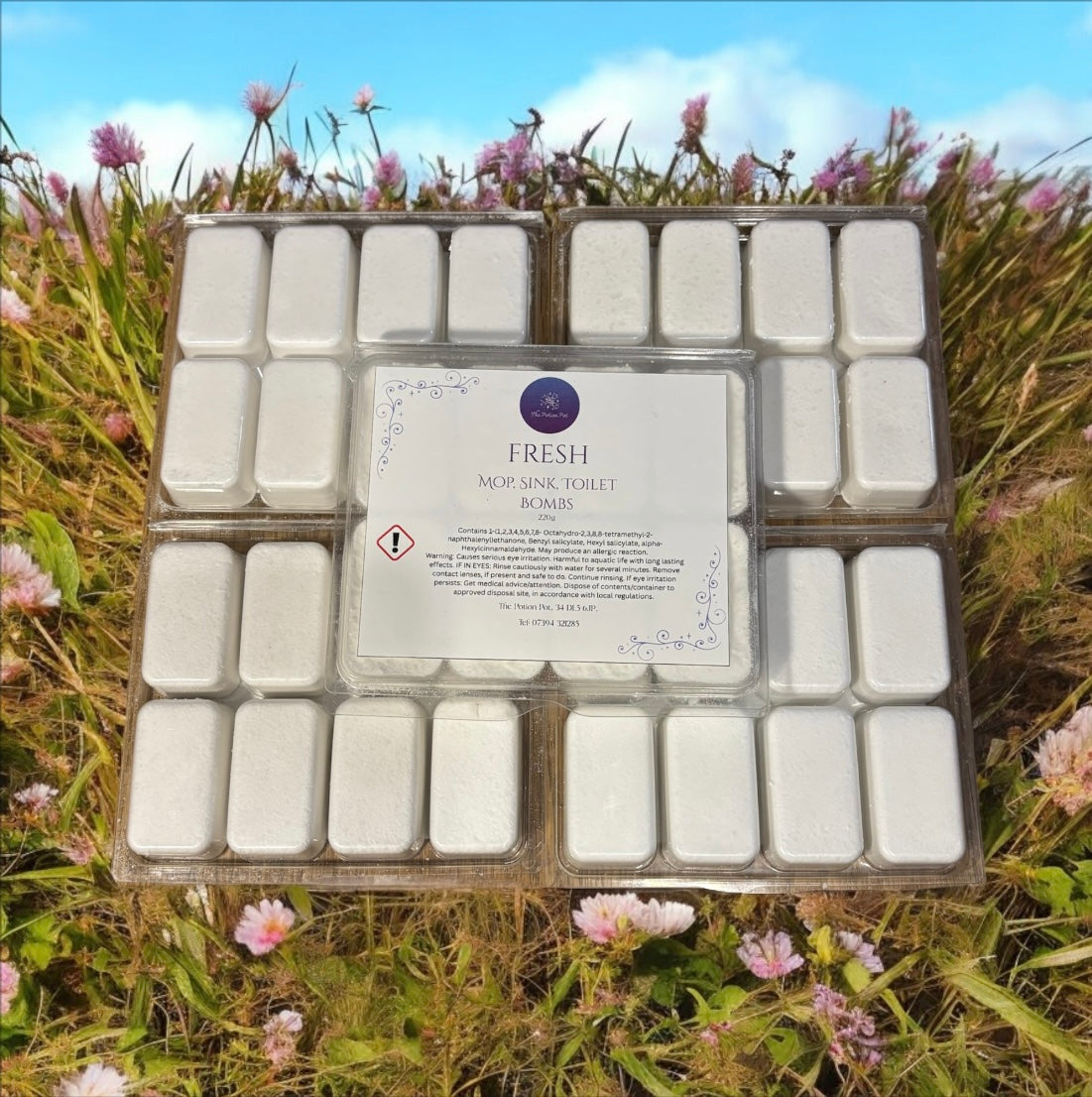 Mop, Sink, Toilet Bombs