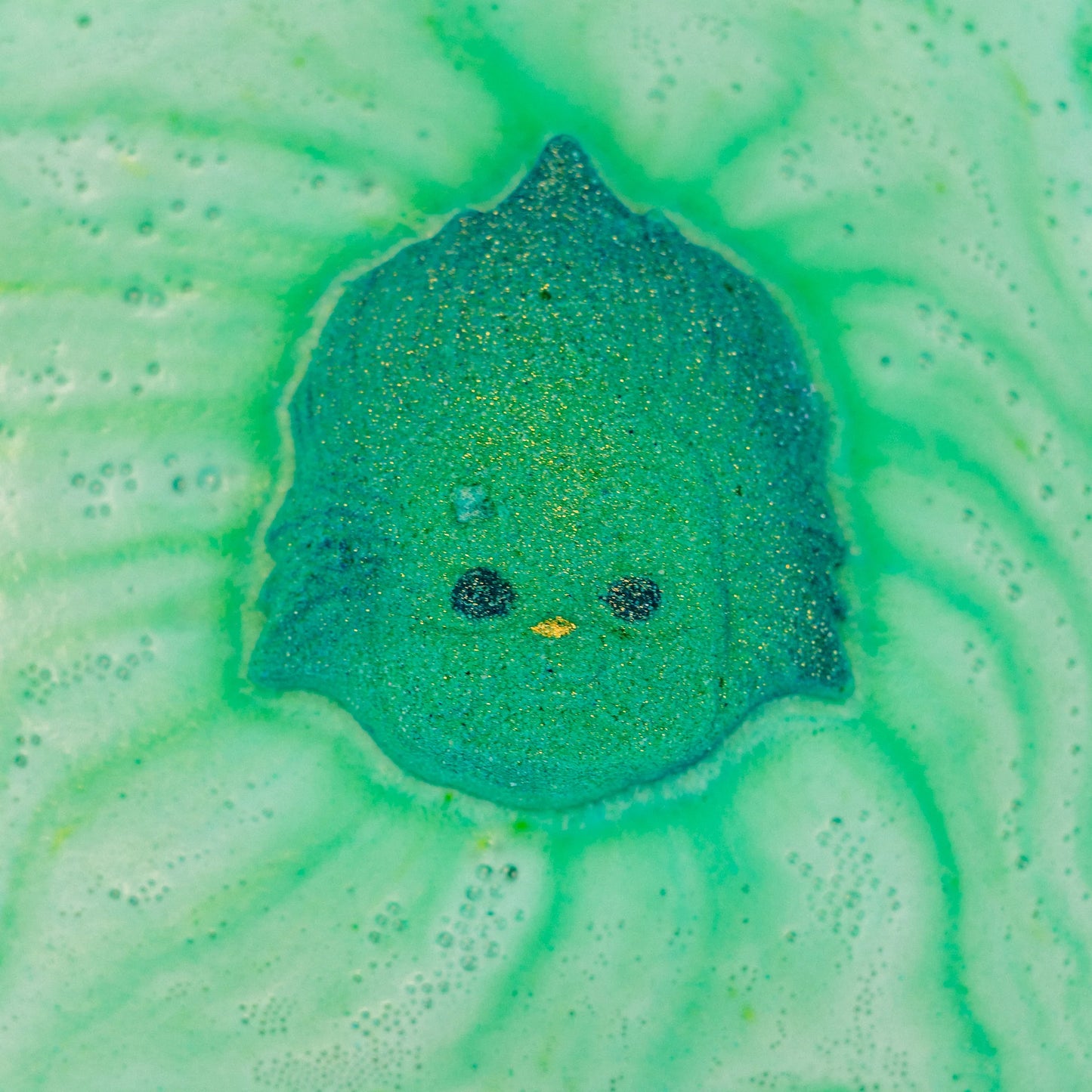 Baby Grinch bathbomb