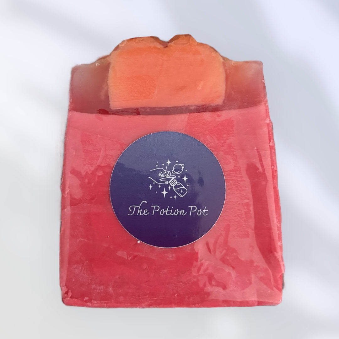 Pumpkin Spice Soap Slice