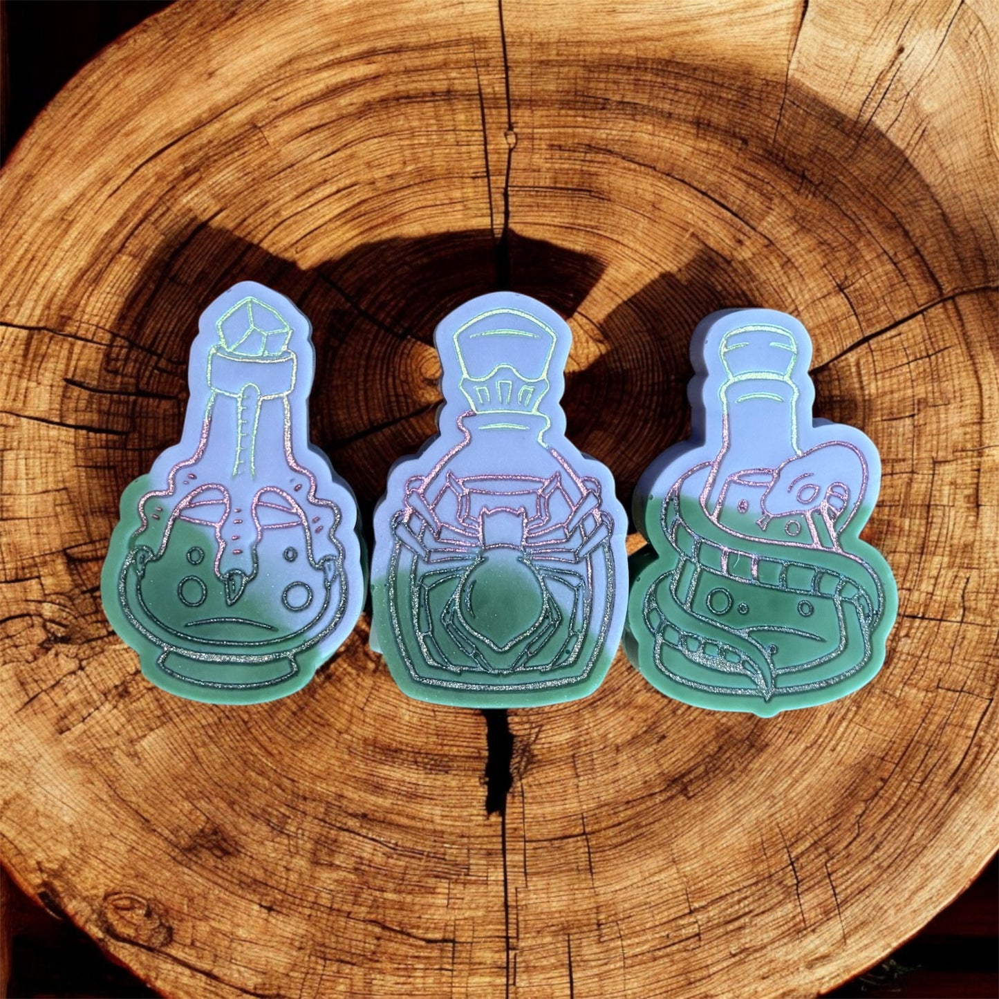 Potion Bottle hand painted wax melts