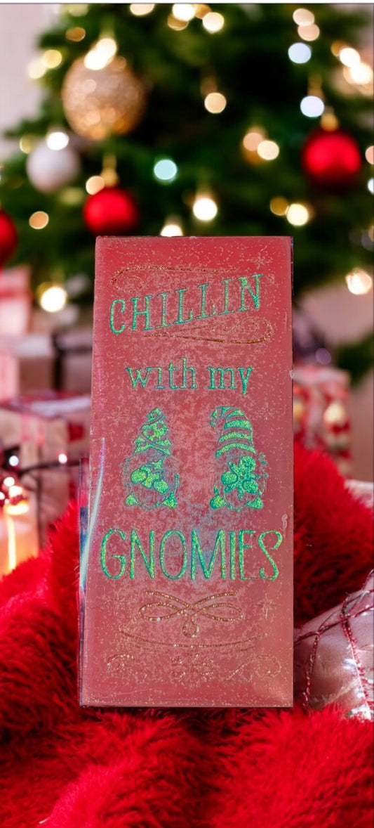 Chillin with my Gnomies wax melt snap bar